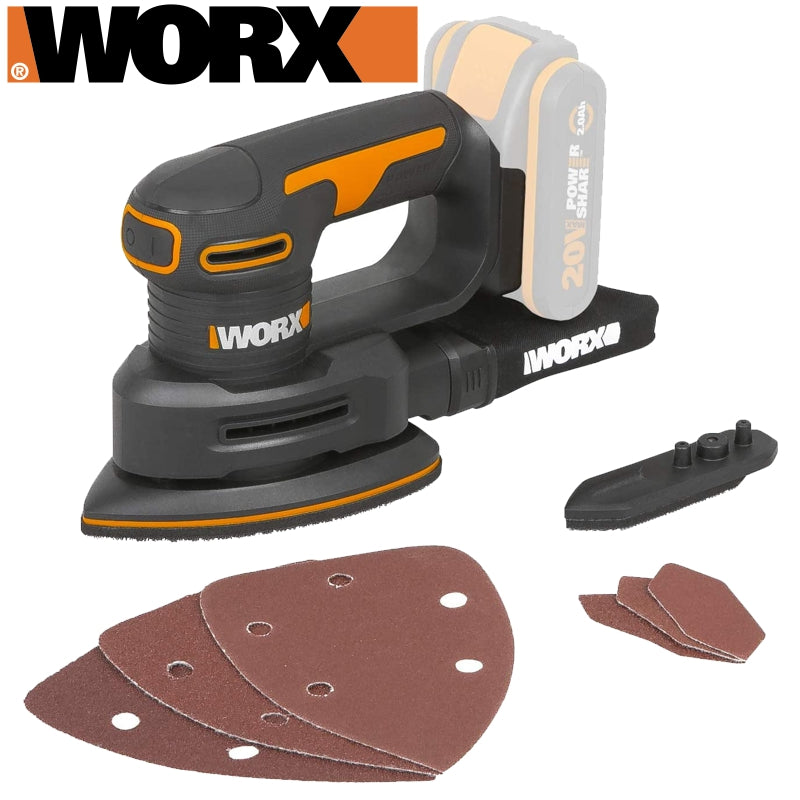 Mouse / Detail Sander 20V Tool Only Worx