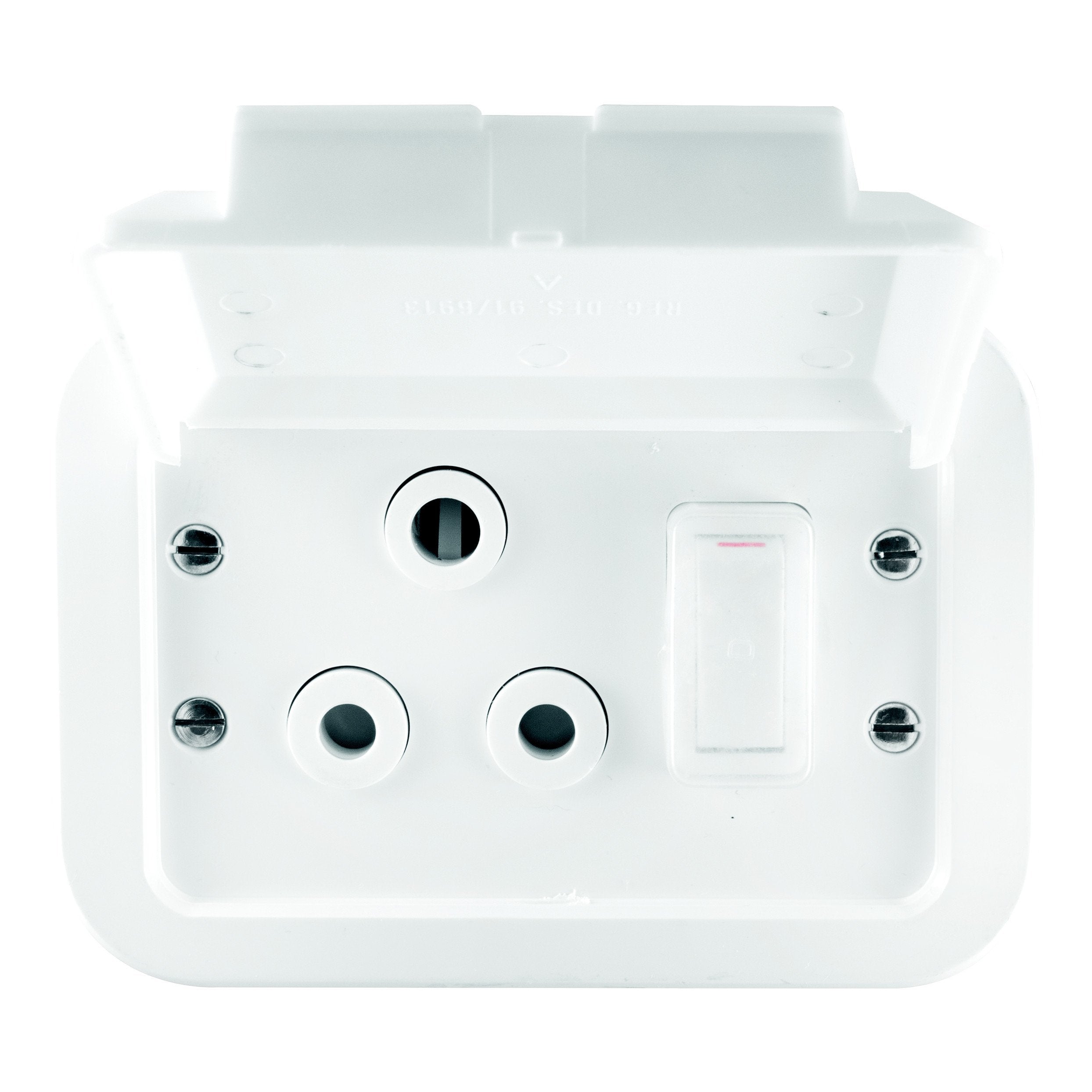 Crabtree 16A Single Socket Surface Box – Daynight Electrical