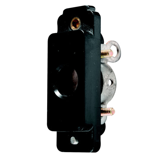 Crabtree Classic 20A 250VAC Black Cord Grip Switch Module (Screw In)