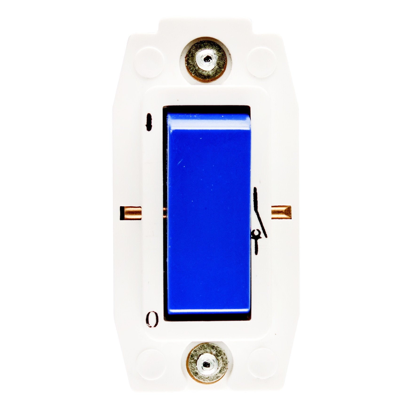 Crabtree Classic 1-Way 20A Double Pole Blue Screw-In Switch Module (250VAC)