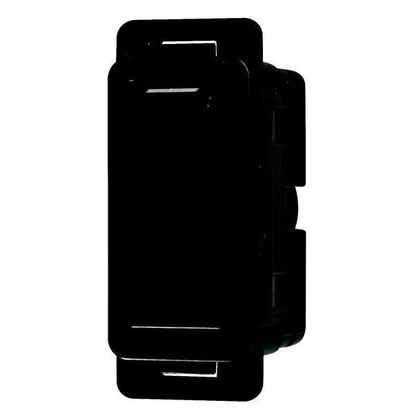 Crabtree Classic 1 Way 20A Black Clip-In Switch Module