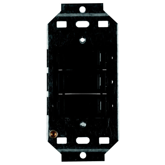 Crabtree Classic 3 Lever 3x1 Way 20A Switch on 4x2 Yoke (Black)