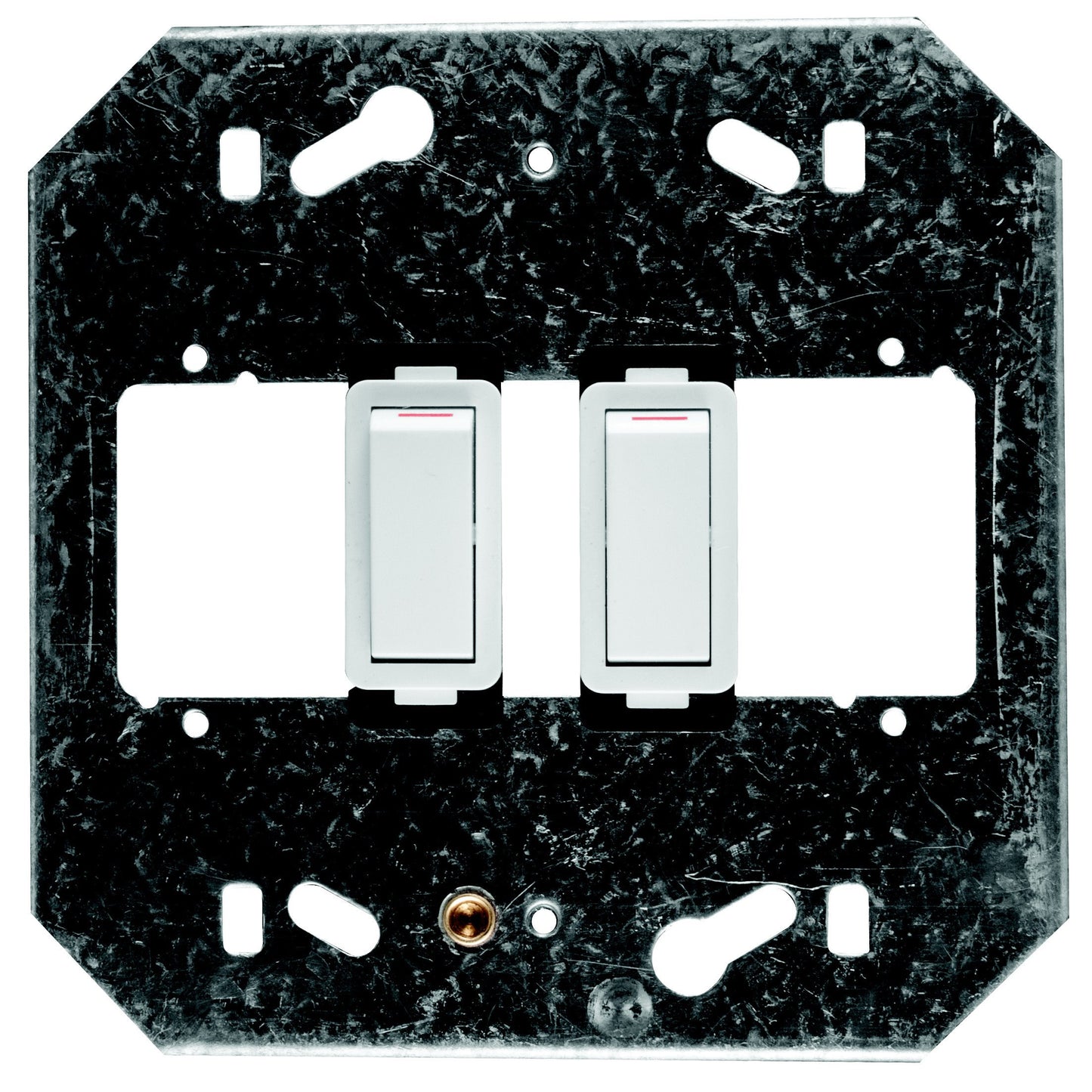 CRABTREE CLASSIC 2 LEVER 2X1 WAY 20A SWITCH + YOKE 4X4