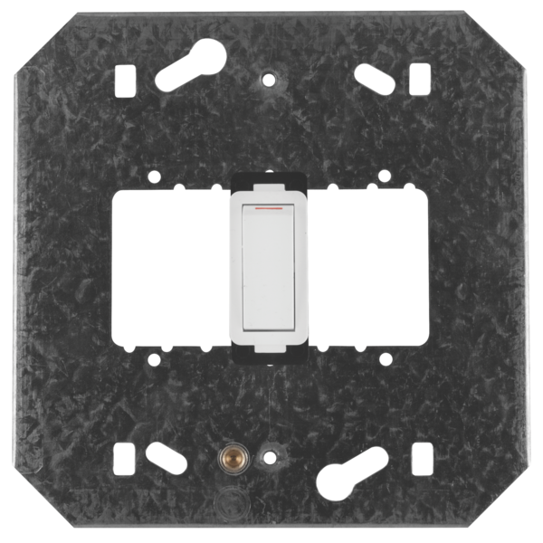 Crabtree Classic 1 Lever 1-Way 20A Switch on 4x4 Yoke (White)