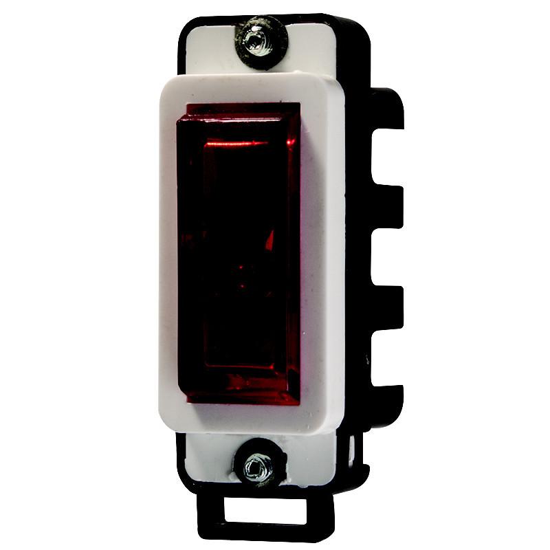 Crabtree Classic Red Neon Indicator Module (Screw-In, 20A, 250V AC)