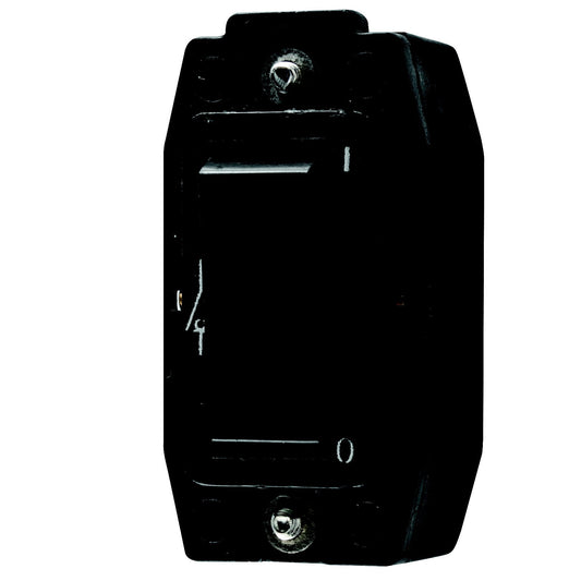 Crabtree Classic Black Intermediate Switch Module, Screw-On, 20A, 250VAC