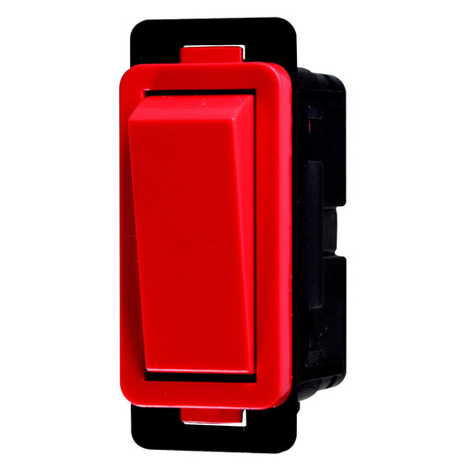 Crabtree Classic Red 2-Way 20A Clip-In Modular Switch Module (50mm x 25mm)