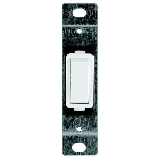 Crabtree Classic 1 Lever 2 Way 20A Switch on 4x2 Yoke