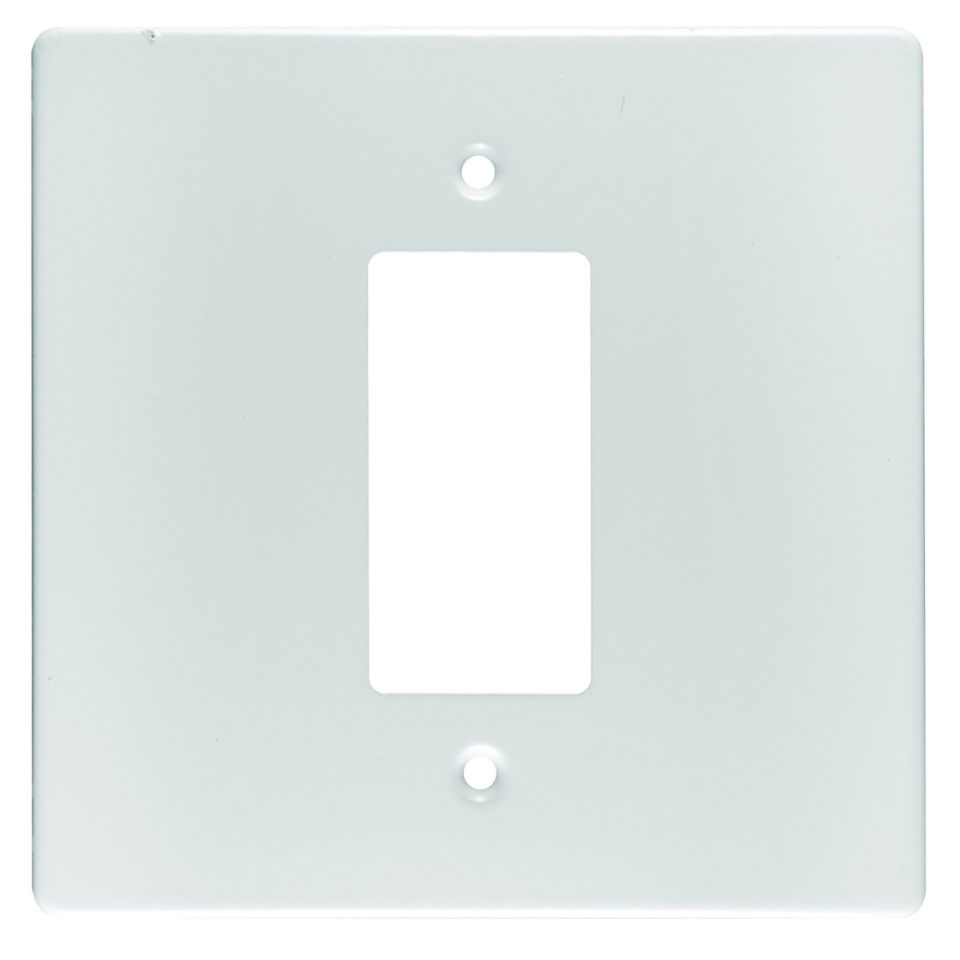 CRABTREE CLASSIC ISOLATOR COVERPLATE STEEL 4X4