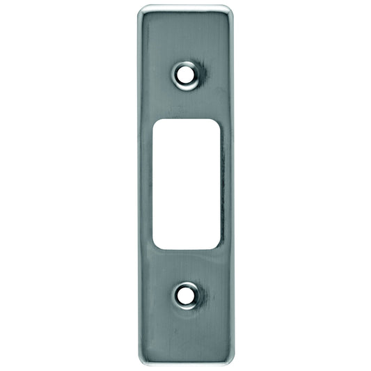 Crabtree Classic 1 Lever Architrave Steel Cover Plate - Satin Chrome Finish