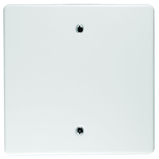 CRABTREE CLASSIC BLANK COVERPLATE STEEL 4X4