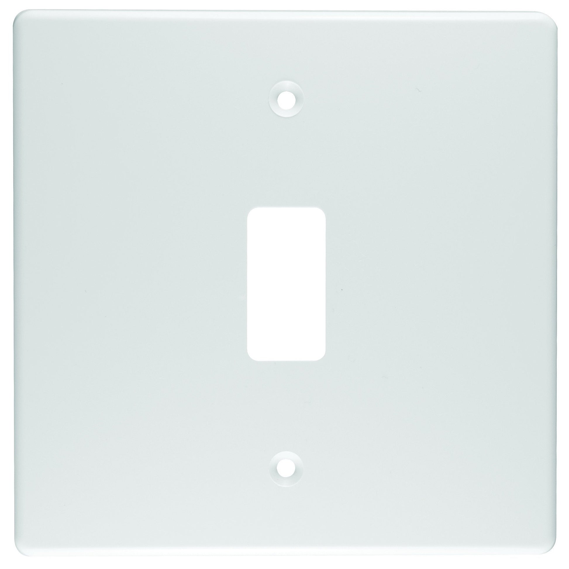 CRABTREE CLASSIC 1 LEVER COVERPLATE STEEL 4X4