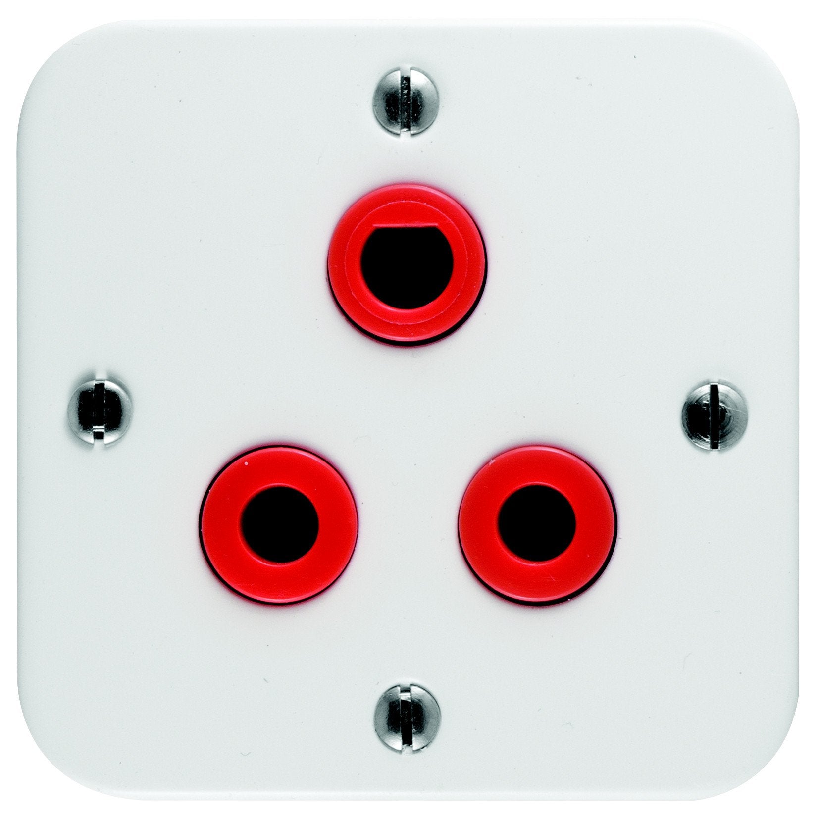 CRABTREE INDUSTRIAL 16A DEDICATED SINGLE SOCKET + COVER 75X75