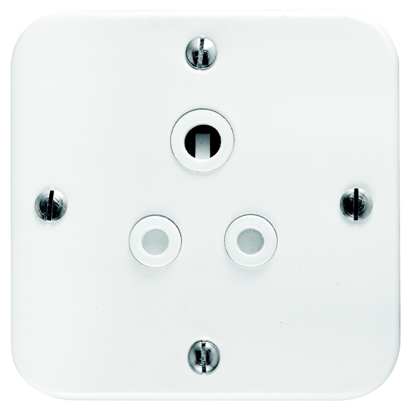 Crabtree Industrial 16A Single Socket with Cover (75x75)