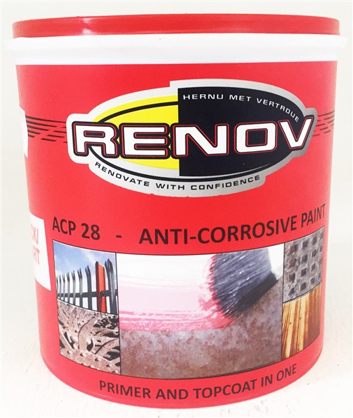 Paint Anti Corrosive Black  1Ltr Renov