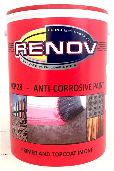 Paint Anti Corrosive Black  5Ltr Renov