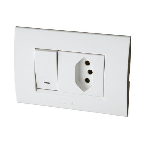 Schneider Electric S3000 Single Euro Switched Socket Outlet