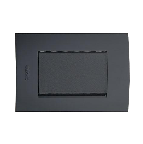 Schneider Electric S3000 Blank Horizontal - Black