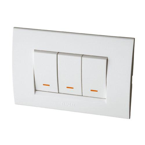 Schneider Electric S3000 3 Lever 2 Way Switch