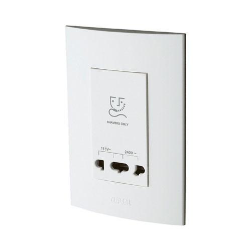 Schneider Electric S3000 Monoblock Shaver Socket