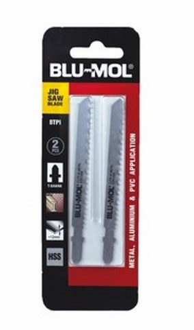 Blu-Mol Jigaw Wood T Alum/Pvc 2Pc