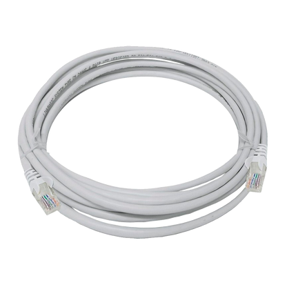 Grey Fly Lead – 5 m Patch Network Cable RJ45 CAT5e/6 – FLYLEAD5M-GREY
