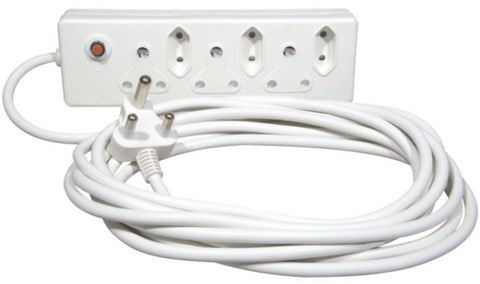 Electrical Mts Prepac Multiplug 6Way 5M Cord