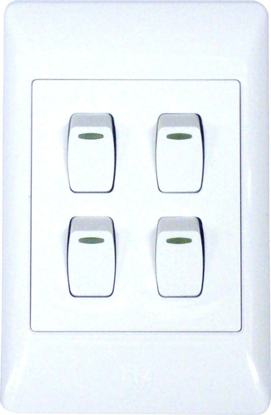 Electrical Mts Prepac Switch 4 Lever 1W Cbi