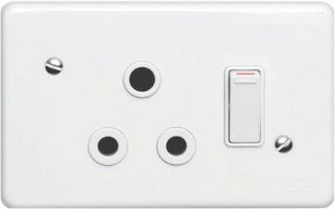 Electrical Mts Prepac Socket 1Lever Hor Lesco