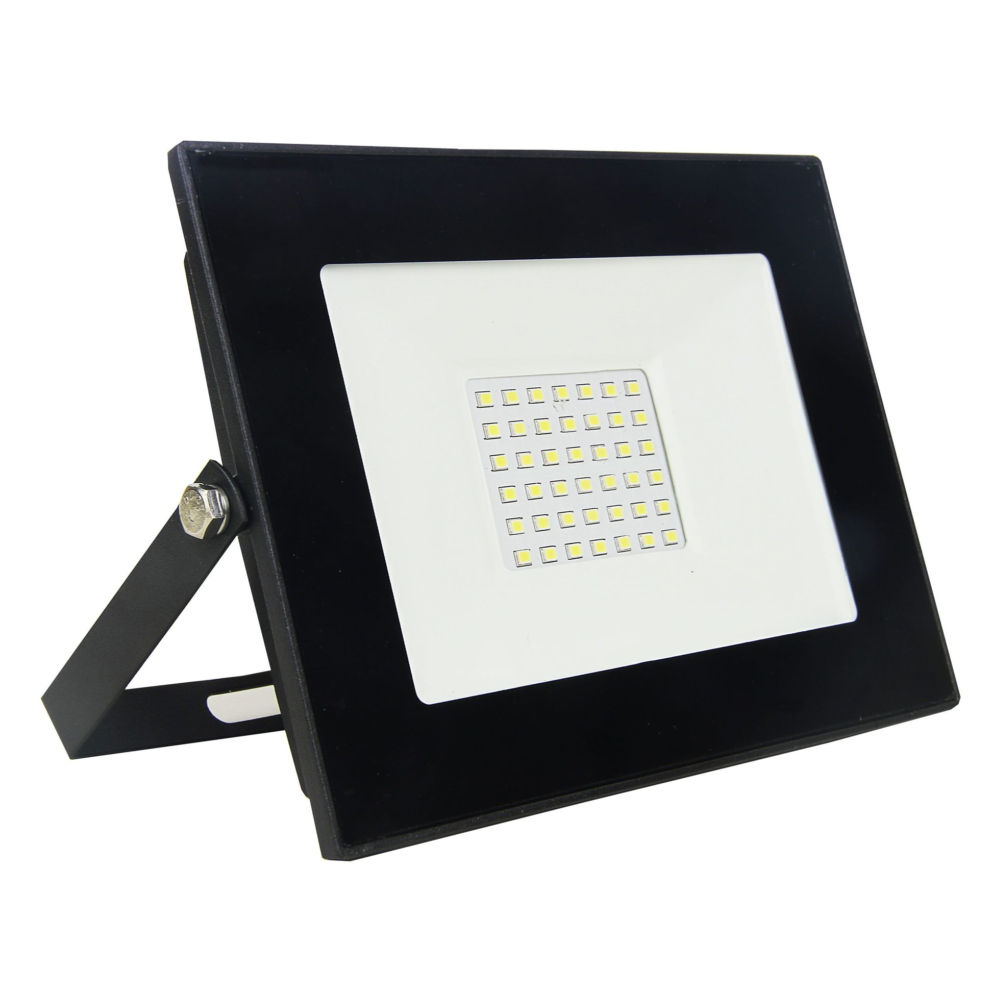 Starlit 50W LED Floodlight Daylight 6000K, 4000LM, Black, IP65, 2-Year Warranty
