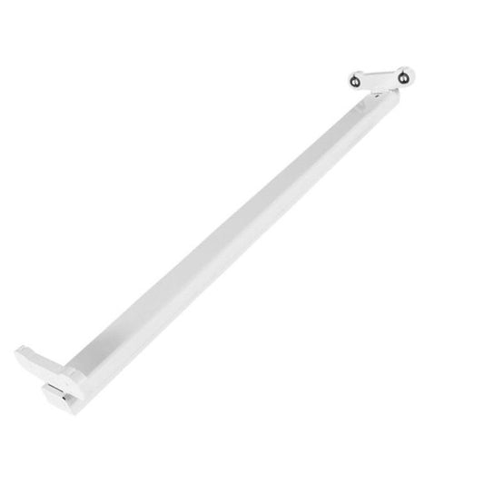 Starlit 4Ft Double T8 Fluorescent Light Fitting, Indoor Use, IP20, Iron