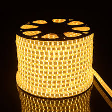 Starlit 100m Warm White High Voltage Flexible LED Rope Light, 6W/M, IP65