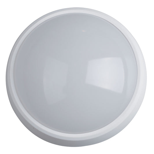 Starlit 12W Round LED Bulkhead Daylight 6000K White (B34)