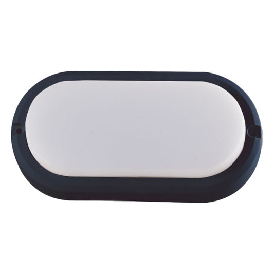 12W LED Black Bulkhead (B39)