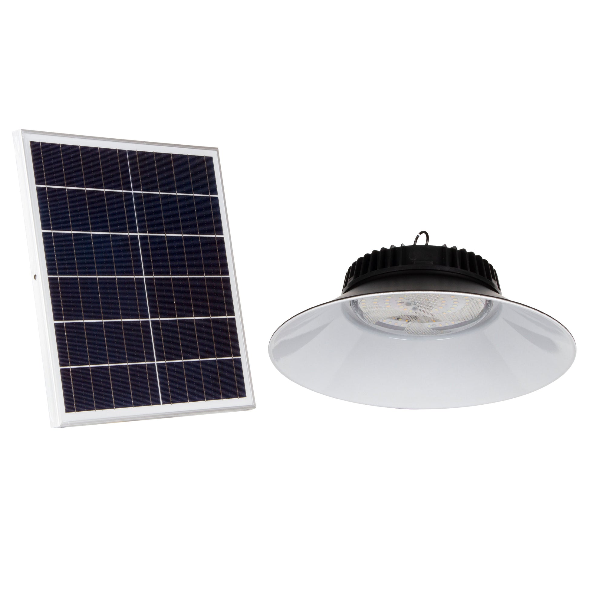 Starlit 100W Solar LED Highbay, Outdoor IP54, Daylight CCT 6500K