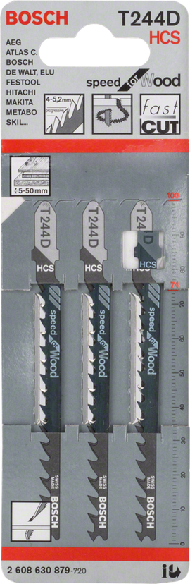 T 244 D Speed for Wood Jigsaw Blade