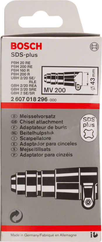 MV 200 Chisel Attachment