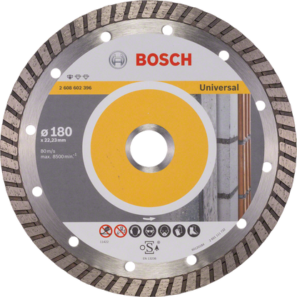 Standard for Universal Turbo Diamond Cutting Disc
