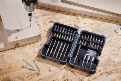 Extra Hard Screwdriver Bit and Nutsetter Set, 43-Piece