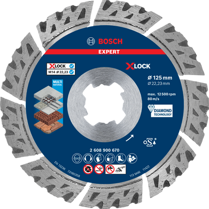 EXPERT Multi Material Diamond Cutting Disc