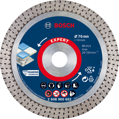 EXPERT Hard Ceramic Diamond Cutting Disc