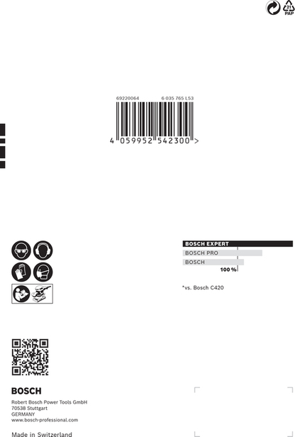 EXPERT C470 Sandpaper