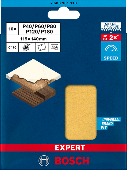 EXPERT C470 Sandpaper Set