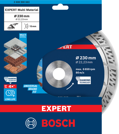 EXPERT Multi Material Diamond Cutting Disc