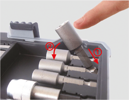 Extra Hard Concrete Drill and Screwdriver Bit Set, 35-Piece