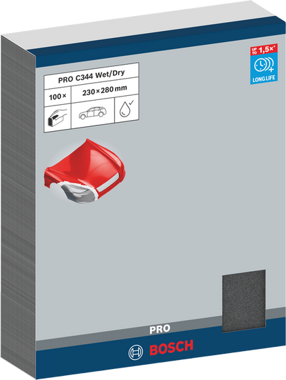 PRO C344 wet and dry Hand Sanding Sheet
