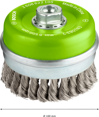 PRO Stainless Steel heavy Cup Brush