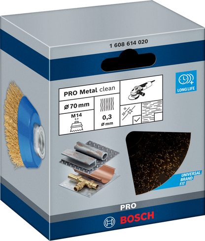 PRO Metal clean Cup Brush