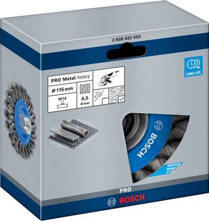 PRO Metal heavy Wire Wheel