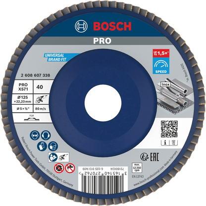 PRO X571 Flap Disc, Straight